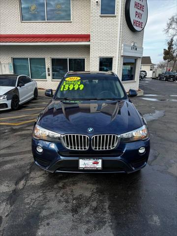 used 2015 BMW X3 car, priced at $13,999