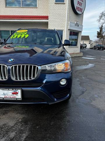 used 2015 BMW X3 car, priced at $13,999