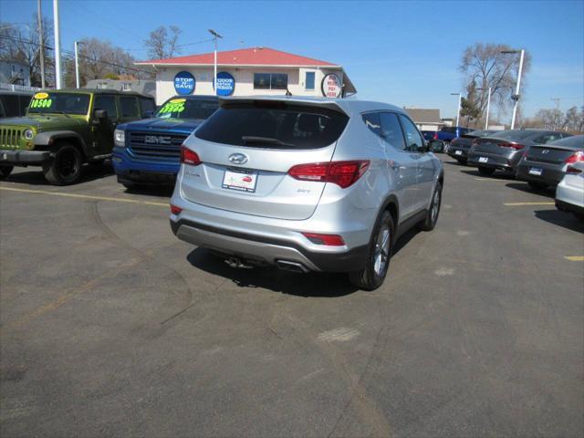 used 2018 Hyundai Santa Fe Sport car, priced at $12,500