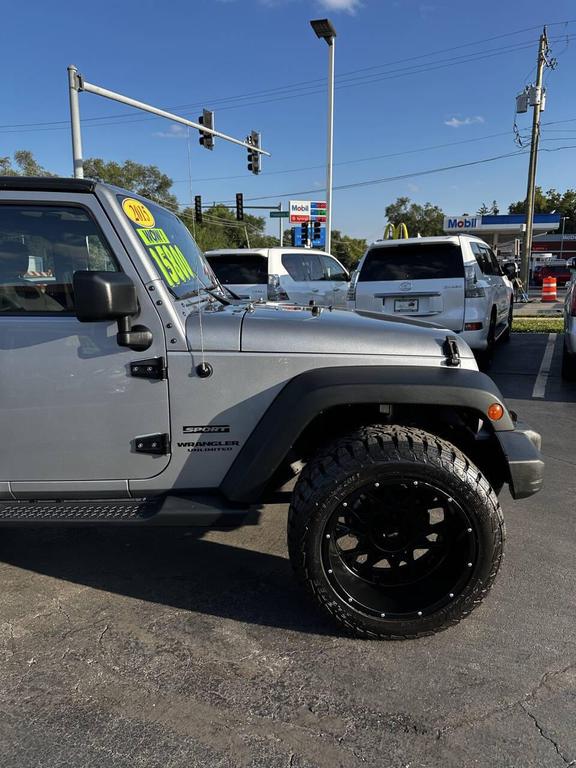 used 2015 Jeep Wrangler Unlimited car, priced at $15,800