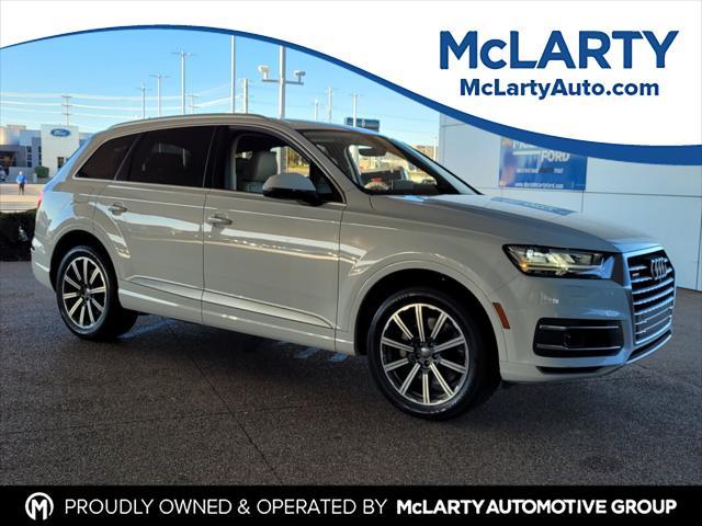 used 2018 Audi Q7 car, priced at $18,000