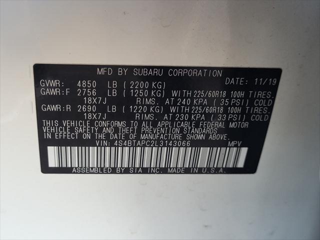 used 2020 Subaru Outback car, priced at $27,795