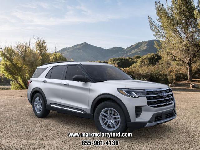 new 2025 Ford Explorer car, priced at $40,450