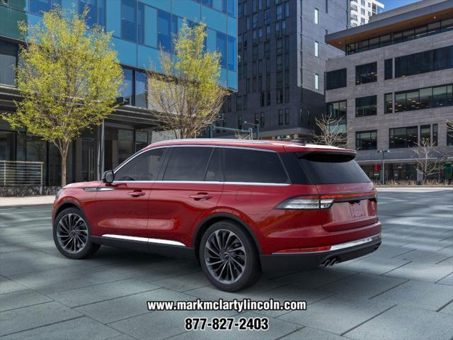 new 2025 Lincoln Aviator car, priced at $78,750