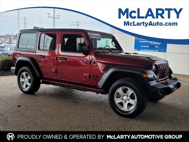 used 2021 Jeep Wrangler Unlimited car, priced at $29,890