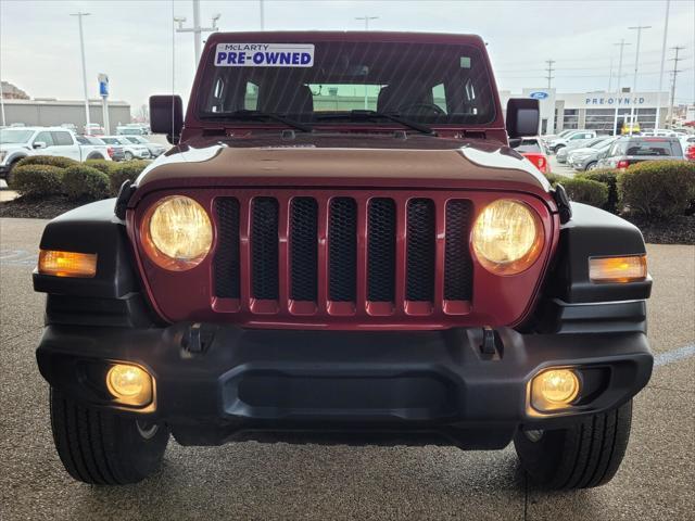 used 2021 Jeep Wrangler Unlimited car, priced at $29,890