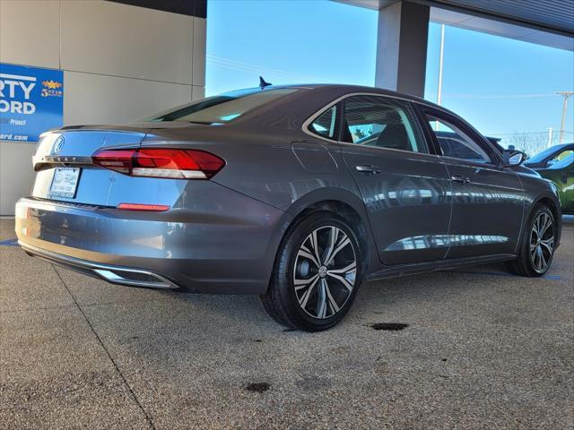 used 2021 Volkswagen Passat car, priced at $18,293