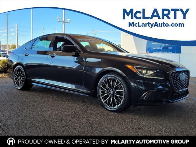 used 2018 Genesis G80 car, priced at $17,500