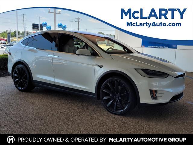 used 2020 Tesla Model X car, priced at $35,995