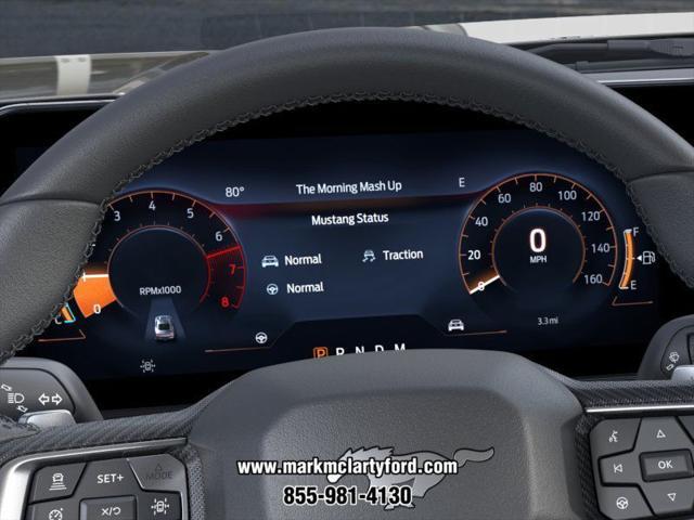 new 2025 Ford Mustang car, priced at $52,075