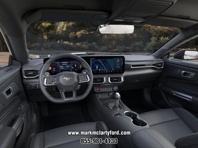 new 2025 Ford Mustang car, priced at $52,075