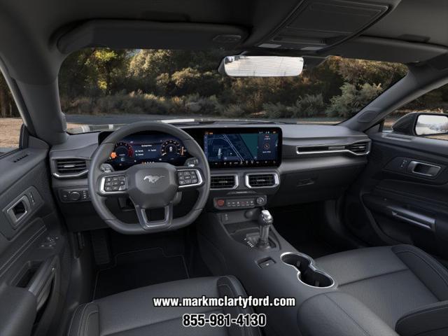 new 2025 Ford Mustang car, priced at $52,075
