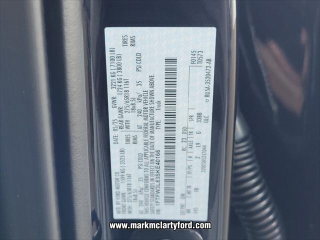 new 2025 Ford F-150 car, priced at $56,830