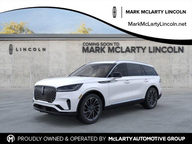 new 2025 Lincoln Aviator car, priced at $83,500