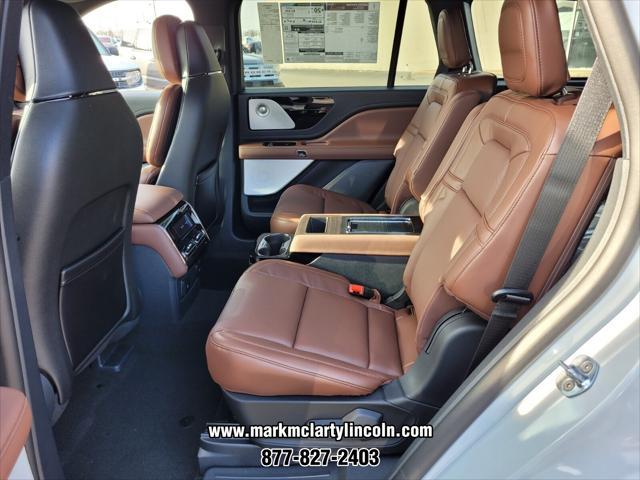 new 2025 Lincoln Aviator car, priced at $78,500