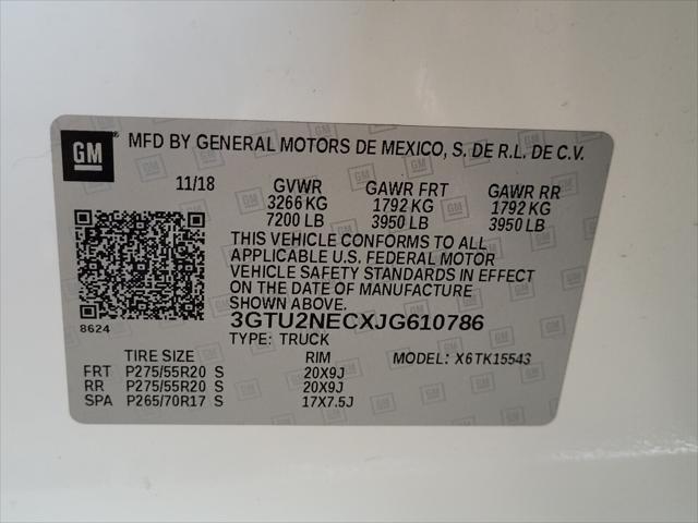 used 2018 GMC Sierra 1500 car, priced at $31,500