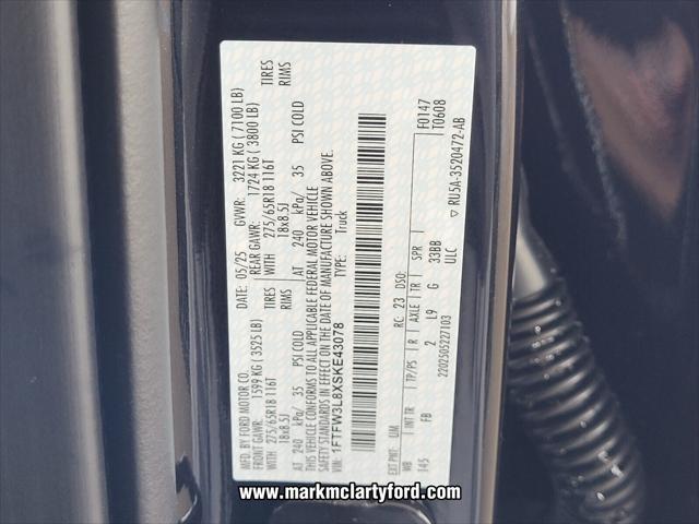 new 2025 Ford F-150 car, priced at $57,145