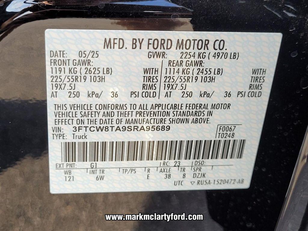new 2025 Ford Maverick car, priced at $33,061