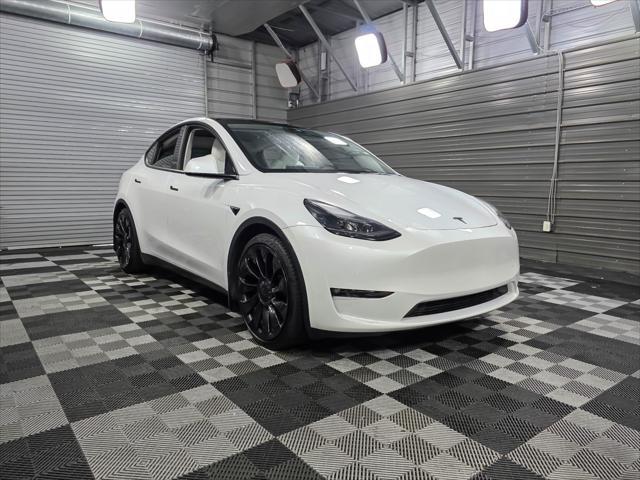 used 2022 Tesla Model Y car, priced at $31,495
