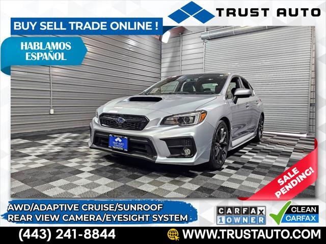 used 2019 Subaru WRX car, priced at $26,395