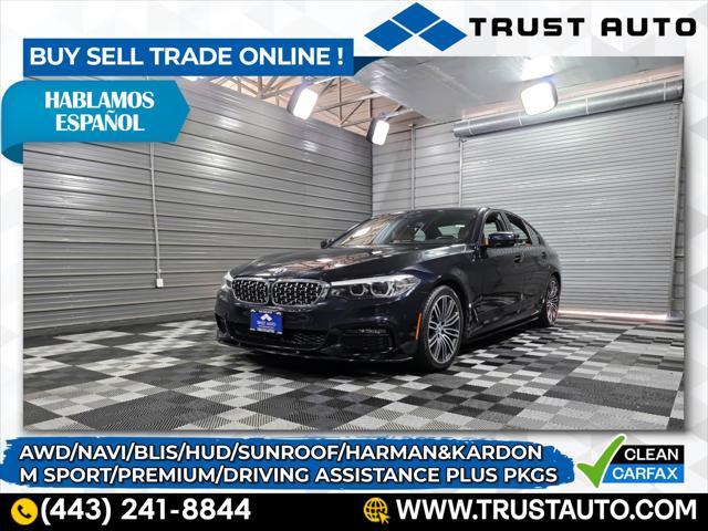 used 2020 BMW 530 car, priced at $23,495