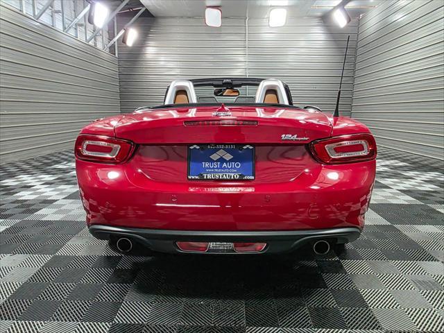 used 2018 FIAT 124 Spider car, priced at $21,695