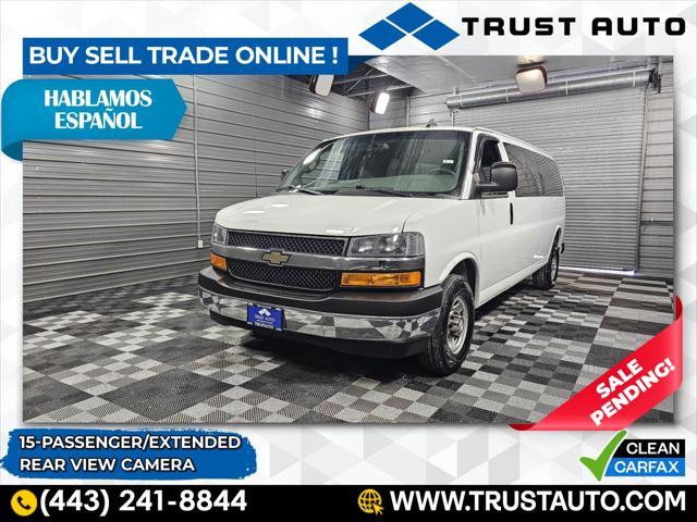 used 2018 Chevrolet Express 3500 car, priced at $28,595