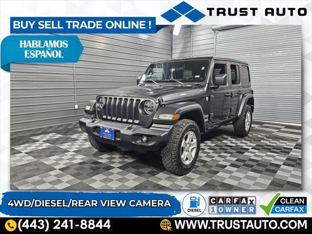 used 2021 Jeep Wrangler Unlimited car, priced at $30,795