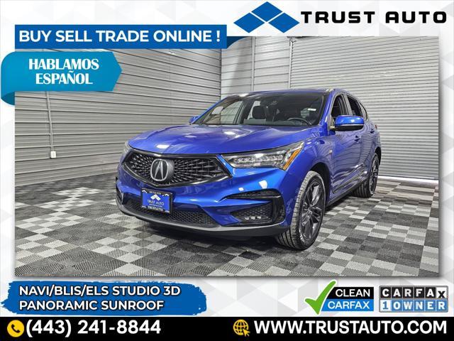 used 2019 Acura RDX car, priced at $25,695