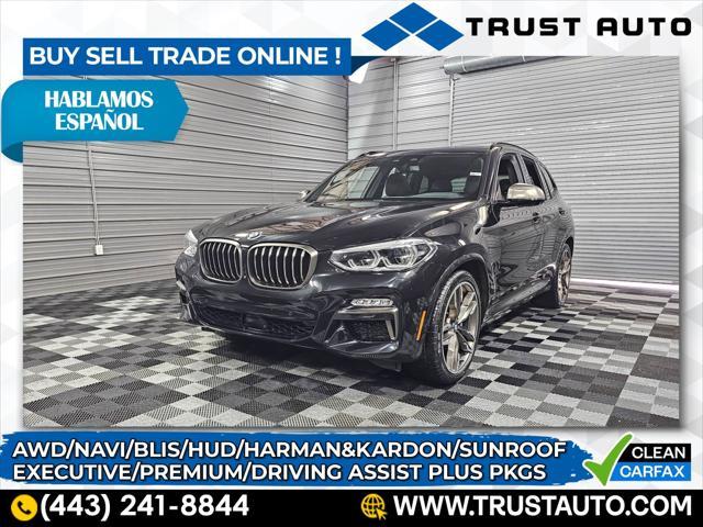 used 2019 BMW X3 car, priced at $32,995