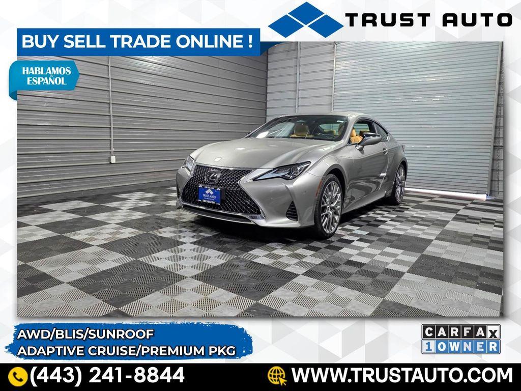 used 2019 Lexus RC 300 car, priced at $36,995