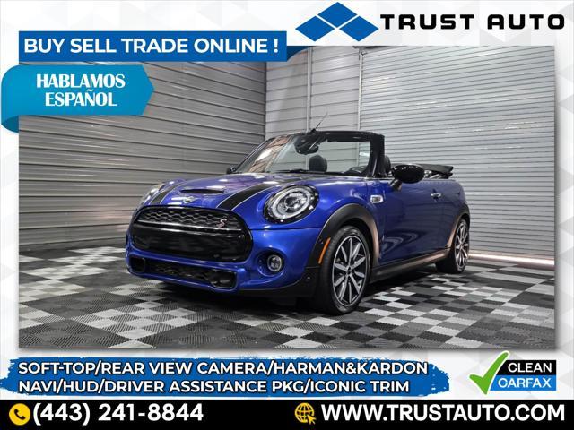 used 2020 MINI Convertible car, priced at $26,995