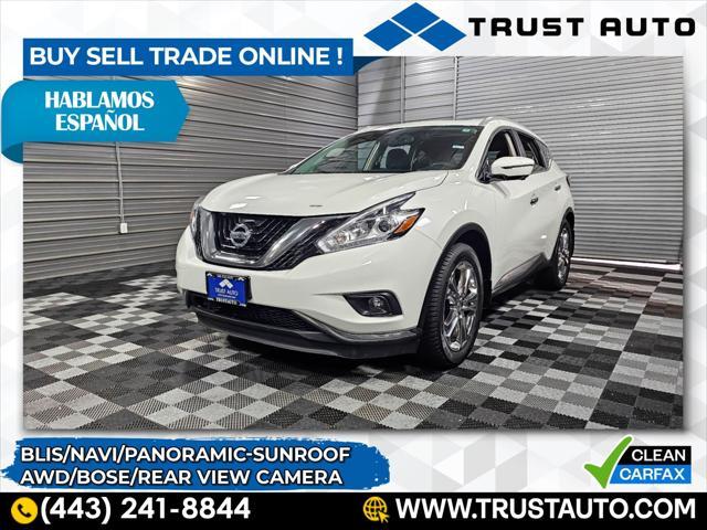 used 2018 Nissan Murano car, priced at $20,495