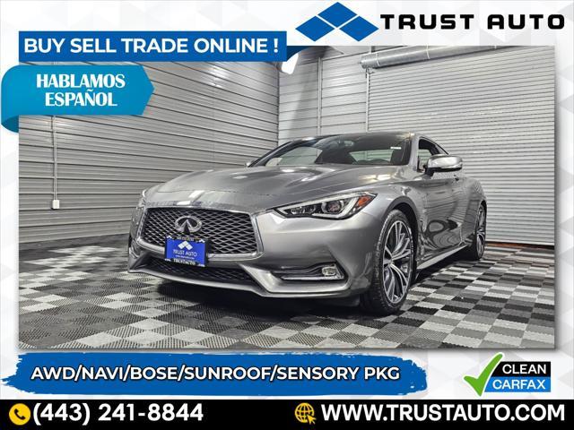 used 2018 INFINITI Q60 car, priced at $25,495