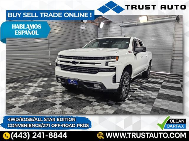 used 2021 Chevrolet Silverado 1500 car, priced at $36,995