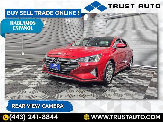 used 2019 Hyundai Elantra car, priced at $13,195