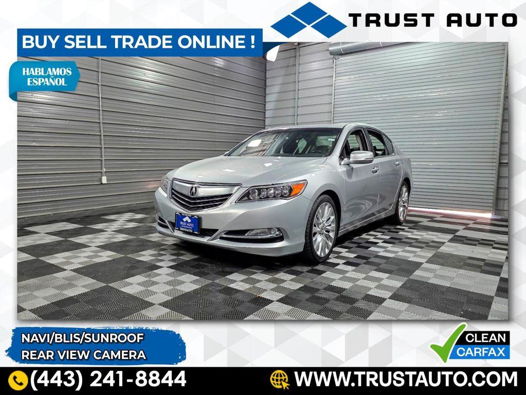used 2014 Acura RLX car, priced at $15,995