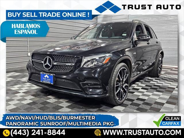 used 2018 Mercedes-Benz AMG GLC 43 car, priced at $29,795