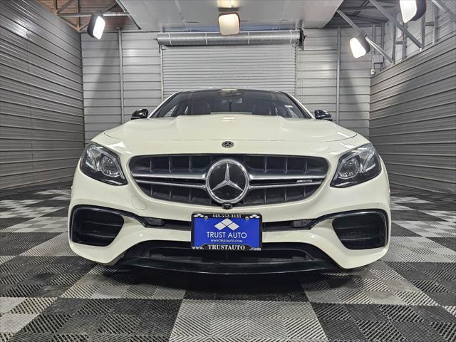 used 2019 Mercedes-Benz AMG E 63 car, priced at $63,995