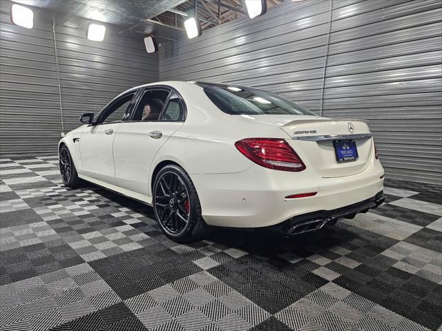 used 2019 Mercedes-Benz AMG E 63 car, priced at $63,995