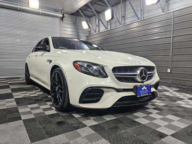 used 2019 Mercedes-Benz AMG E 63 car, priced at $63,995