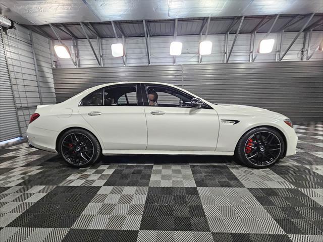 used 2019 Mercedes-Benz AMG E 63 car, priced at $63,995