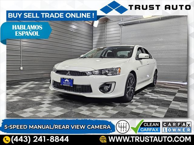 used 2017 Mitsubishi Lancer car, priced at $13,995