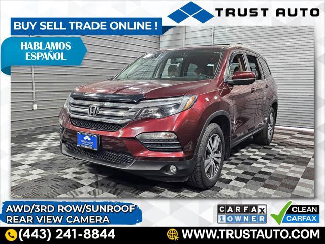 used 2016 Honda Pilot car, priced at $18,595