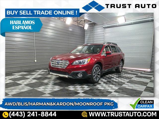 used 2015 Subaru Outback car, priced at $19,895