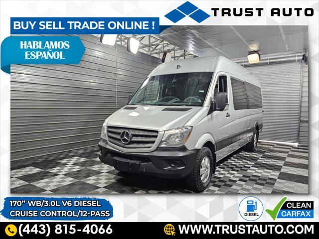 used 2016 Mercedes-Benz Sprinter car, priced at $37,995