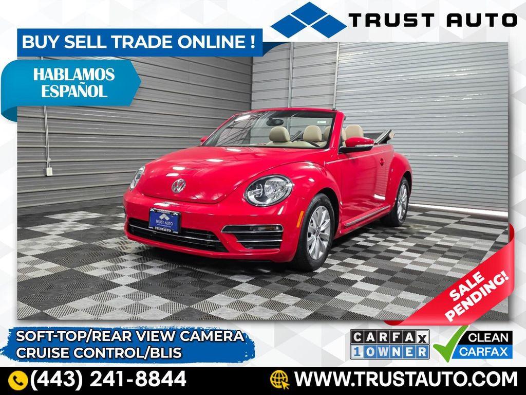 used 2019 Volkswagen Beetle car, priced at $31,395