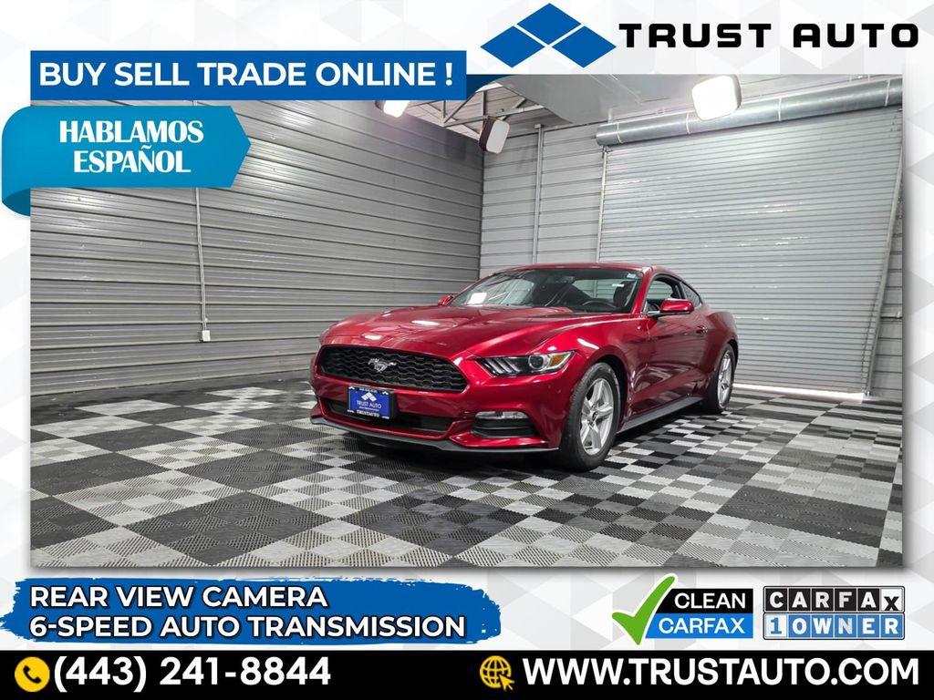 used 2017 Ford Mustang car, priced at $22,695