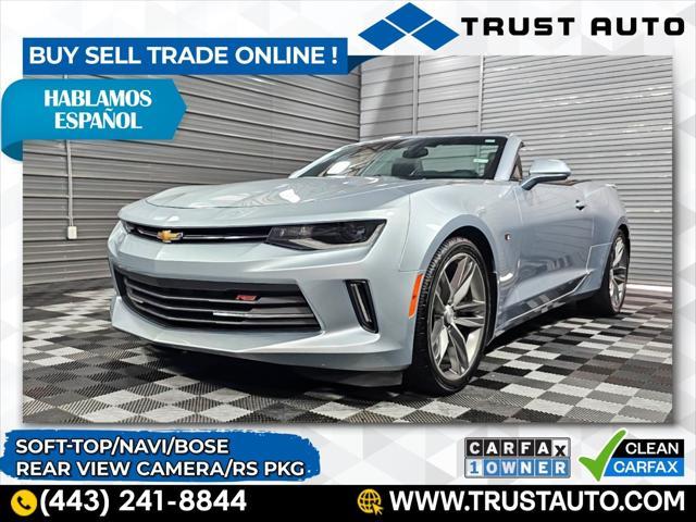 used 2017 Chevrolet Camaro car, priced at $24,895