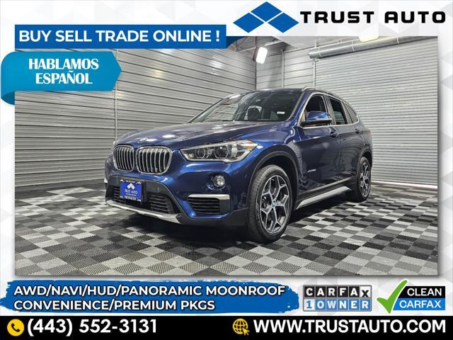 used 2018 BMW X1 car, priced at $24,395
